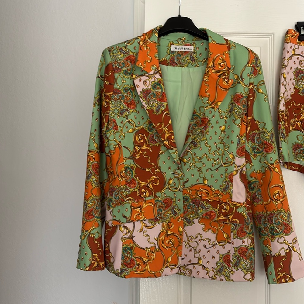 Boutique shorts set with blazer